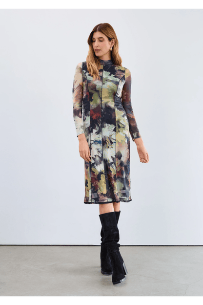 FDJ MELANIE Mesh Midi Dress 7920603