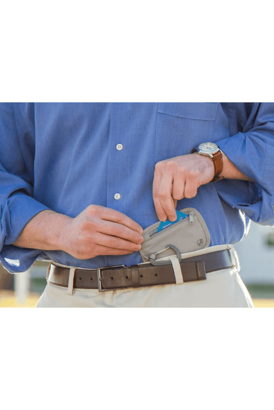 TRAVELON 13368 RFiD Blocking Clip Stash Pouch