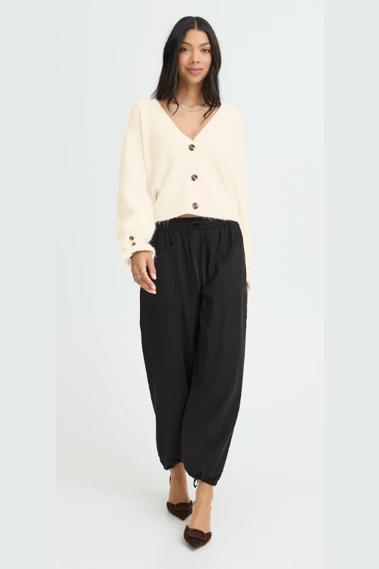 B.YOUNG Omea Frill Cardigan 20818435