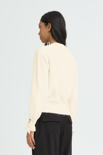 B.YOUNG Omea Frill Cardigan 20818435