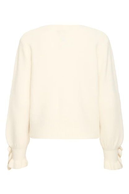 B.YOUNG Omea Frill Cardigan 20818435