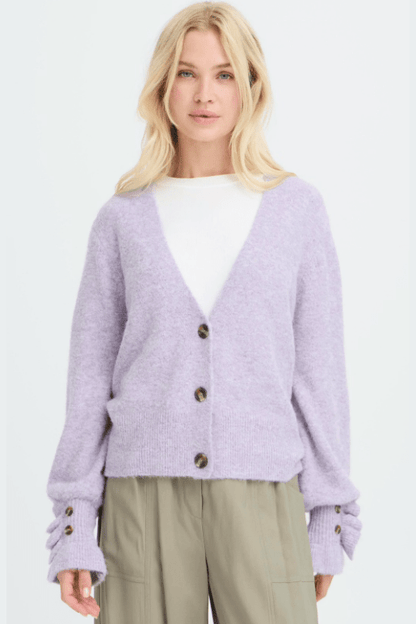 B.YOUNG Omea Frill Cardigan 20818435