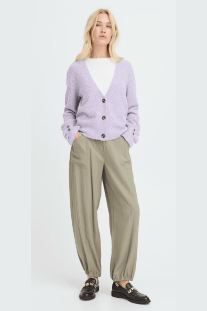 B.YOUNG Omea Frill Cardigan 20818435