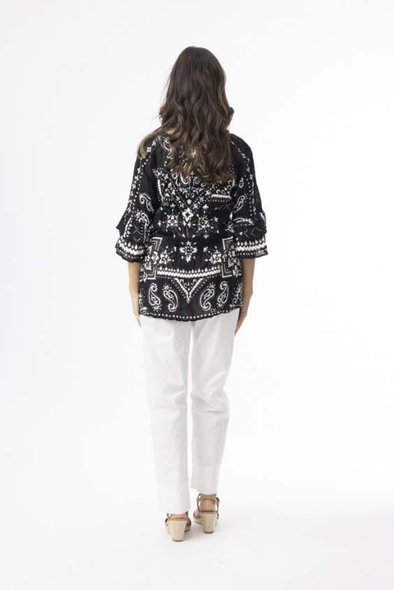 ORIENTIQUE Boho Top 82226