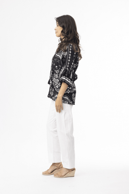 ORIENTIQUE Boho Top 82226