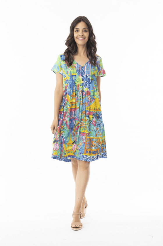 ORIENTIQUE Okayama Easy Fit Dress 40185