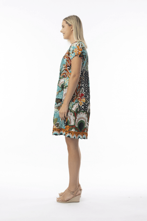ORIENTIQUE Guaratiba Easy Fit Dress 61743