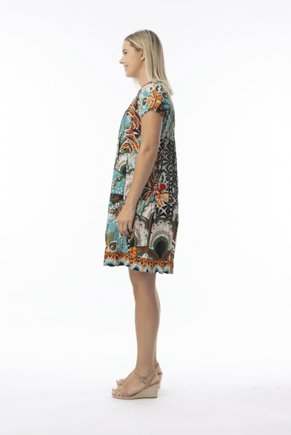 ORIENTIQUE Guaratiba Easy Fit Dress 61743