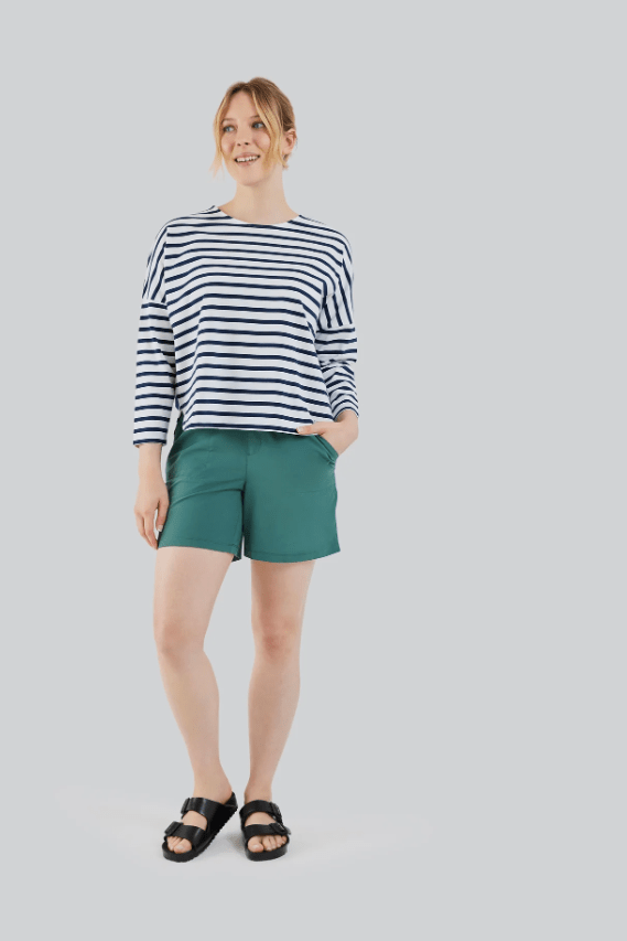 FIG Newport 7/8 Sleeves Breton Top