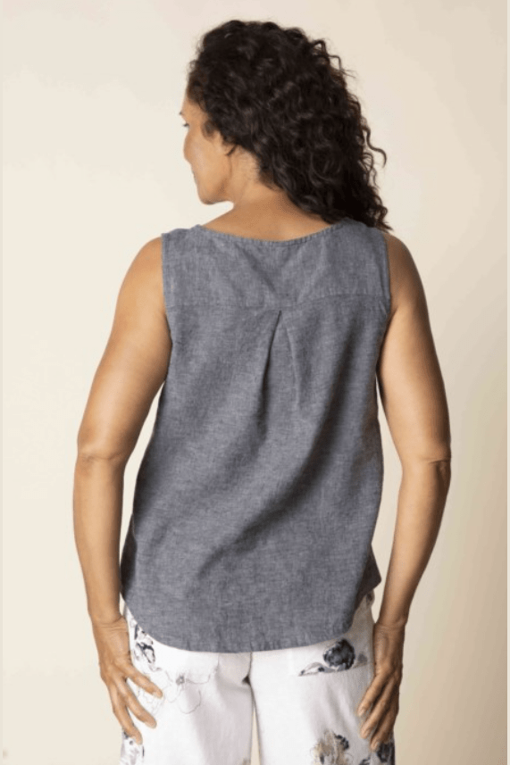 HABITAT Pleat Back Button Tank H41506
