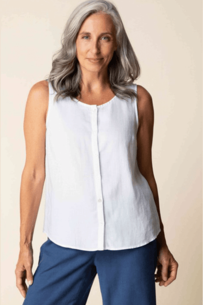 HABITAT Pleat Back Button Tank H41506