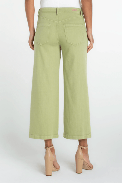 LIVERPOOL Utility Crop Wide Leg LM7B43QTA