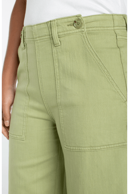 LIVERPOOL Utility Crop Wide Leg LM7B43QTA
