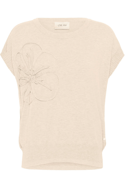 CREAM Dela Knit Slipover Top