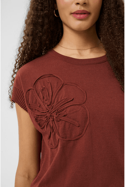 CREAM Dela Knit Slipover Top