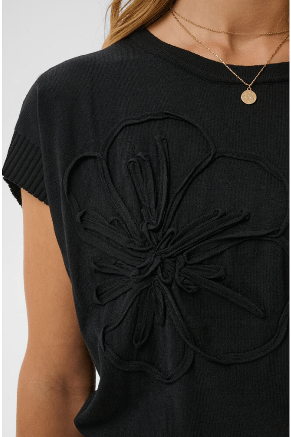 CREAM Dela Knit Slipover Top