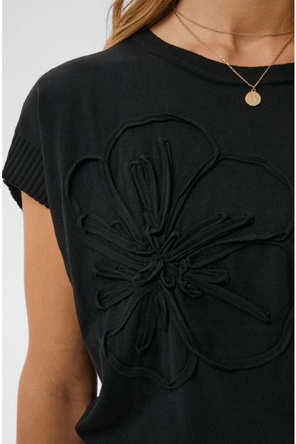CREAM Dela Knit Slipover Top