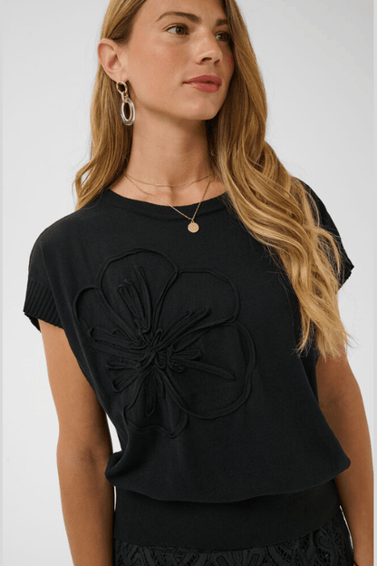 CREAM Dela Knit Slipover Top