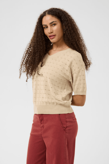 CREAM Annali Short Knit Pullover