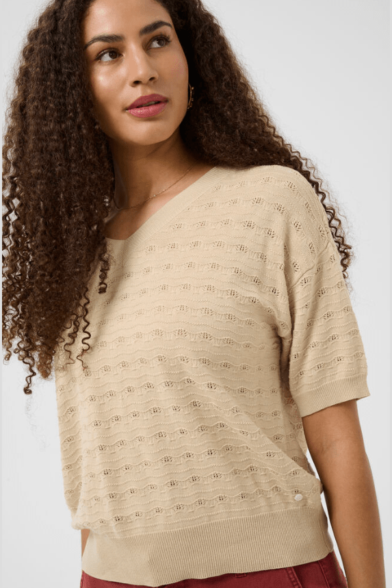 CREAM Annali Short Knit Pullover