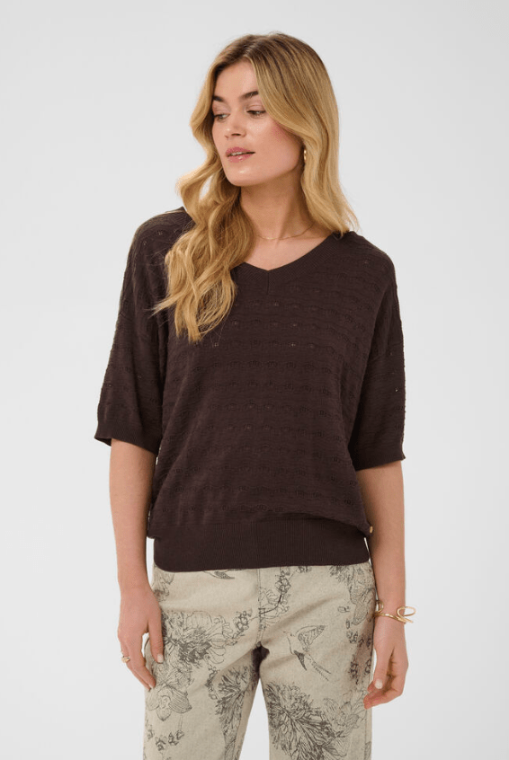 CREAM Annali Short Knit Pullover