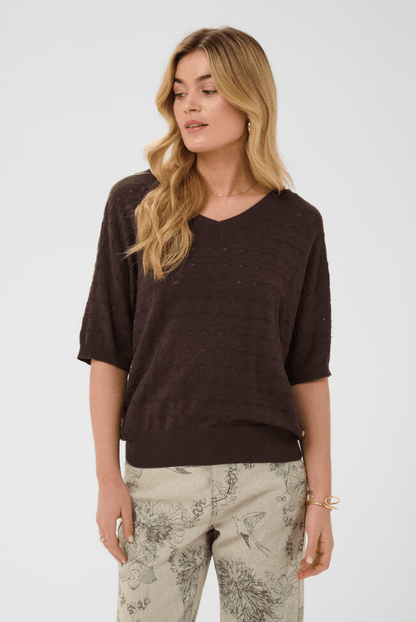 CREAM Annali Short Knit Pullover