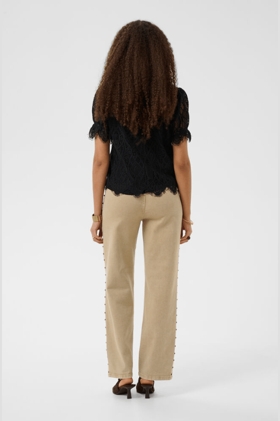 CREAM Dith Lace Blouse
