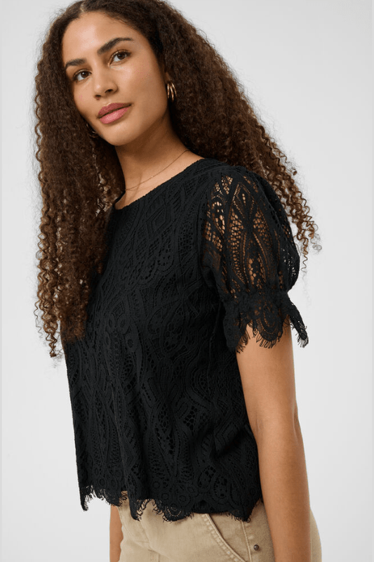 CREAM Dith Lace Blouse