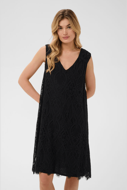 CREAM Dith Lace Dress