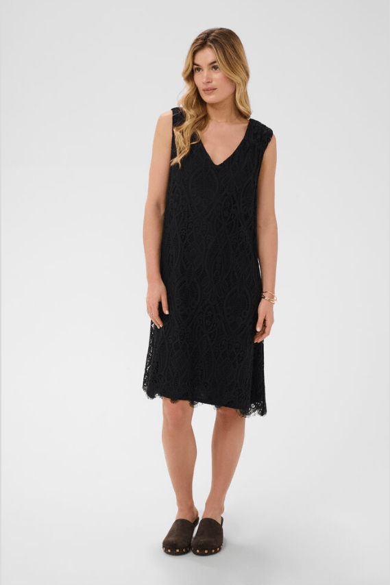 CREAM Dith Lace Dress
