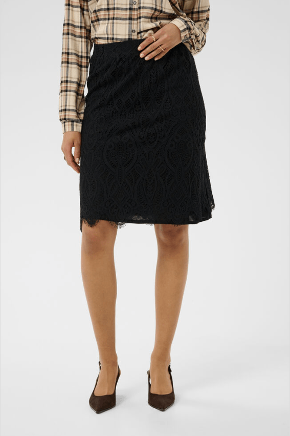CREAM Dith Lace Skirt