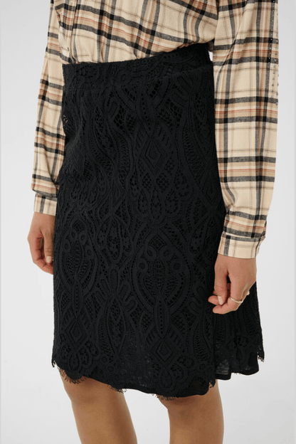 CREAM Dith Lace Skirt