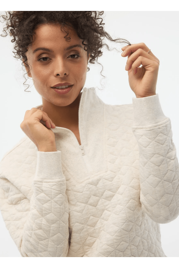 FIG Astrid Zip Neck Sweatshirt