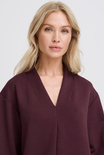 B.YOUNG Pusti V-Neck LS Dress 20819662