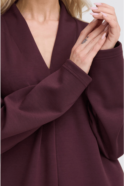 B.YOUNG Pusti V-Neck LS Dress 20819662