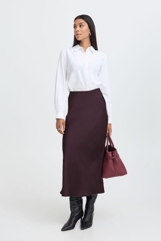 B.YOUNG Dacanna Midi Skirt 20819673