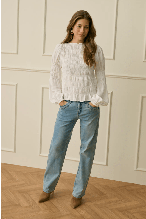 CREAM Henva Blouse