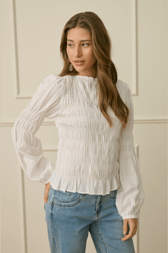 CREAM Henva Blouse