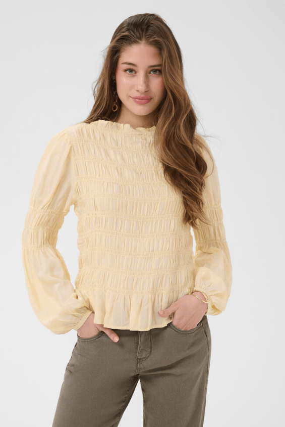 CREAM Henva Blouse