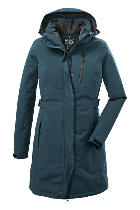 KILLTEC KOW 165 Parka with Zip-Off Hood