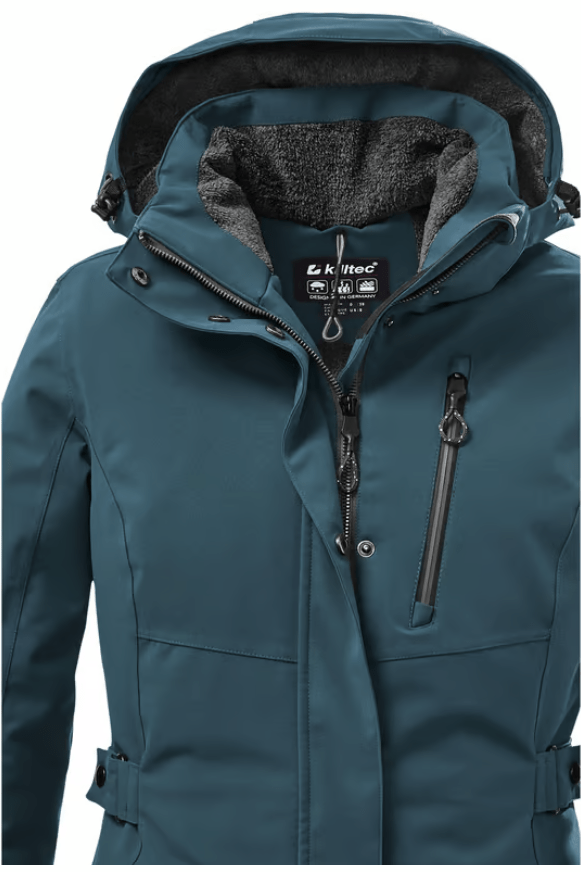 KILLTEC KOW 165 Parka with Zip-Off Hood