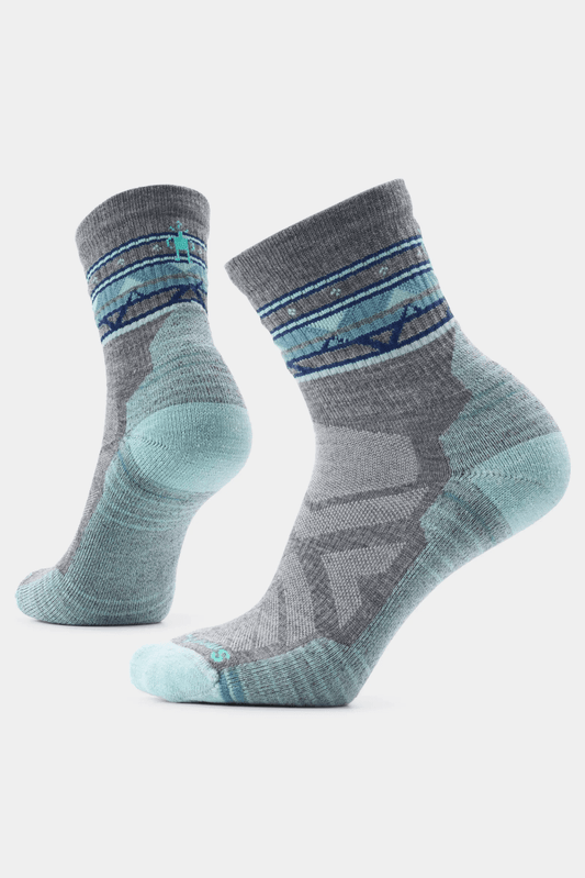 SMARTWOOL Women's Hike Light Cushion Zig Zag Valley Mid Crew Socks