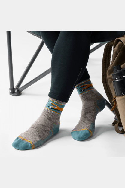 SMARTWOOL Women's Hike Light Cushion Fox Meadow Mid Crew Socks