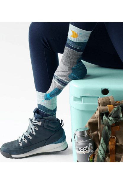 SMARTWOOL Women's Hike Targeted Cushion Lunar Trek Crew Socks