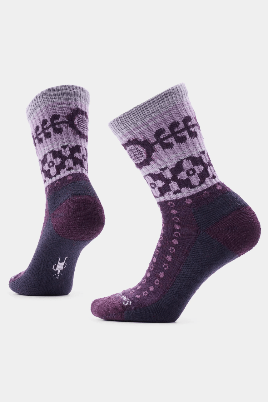 SMARTWOOL Women's Everyday Cozy Retro Sunflower Crew Socks