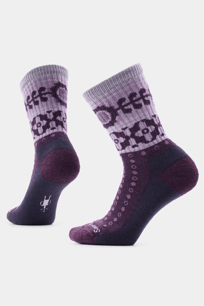 SMARTWOOL Women's Everyday Cozy Retro Sunflower Crew Socks