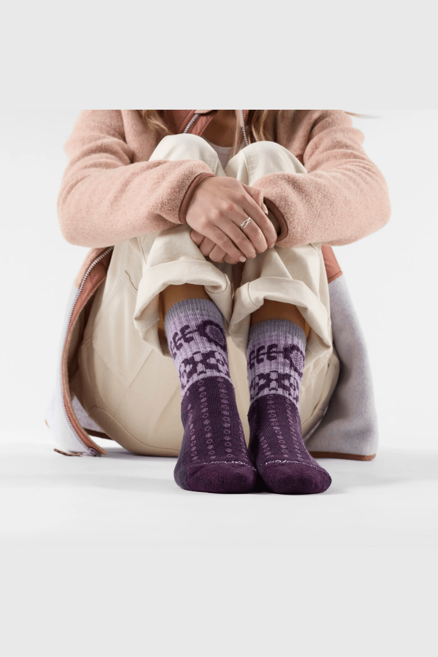 SMARTWOOL Women's Everyday Cozy Retro Sunflower Crew Socks