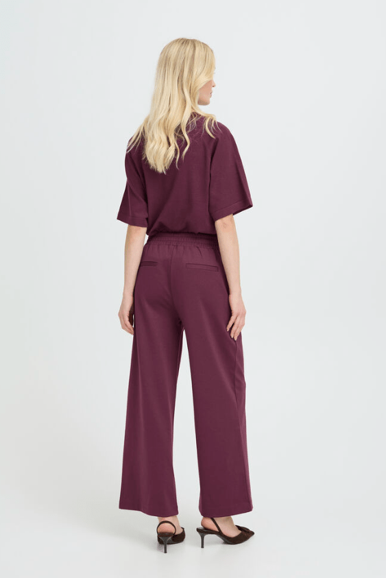 B.YOUNG Rizetta Wide Pant Cropped 20815029