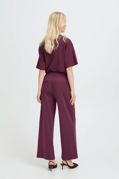 B.YOUNG Rizetta Wide Pant Cropped 20815029
