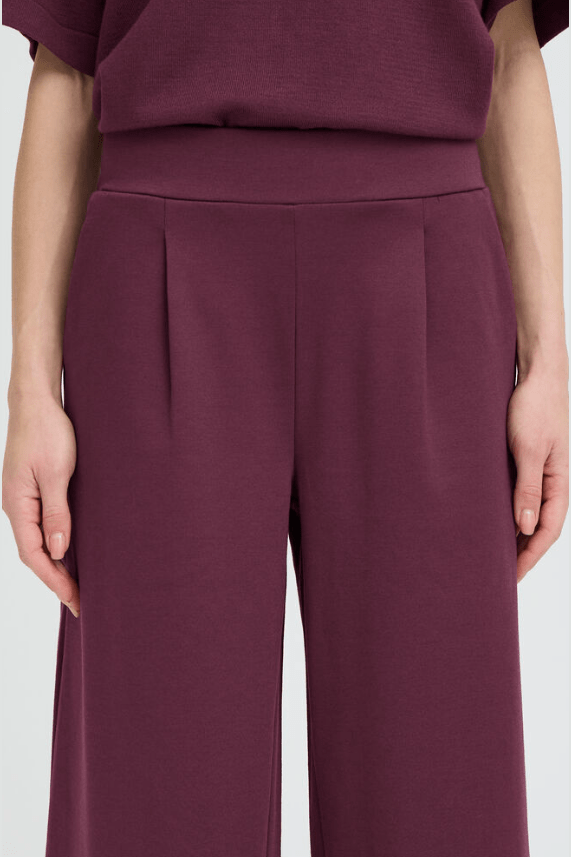 B.YOUNG Rizetta Wide Pant Cropped 20815029